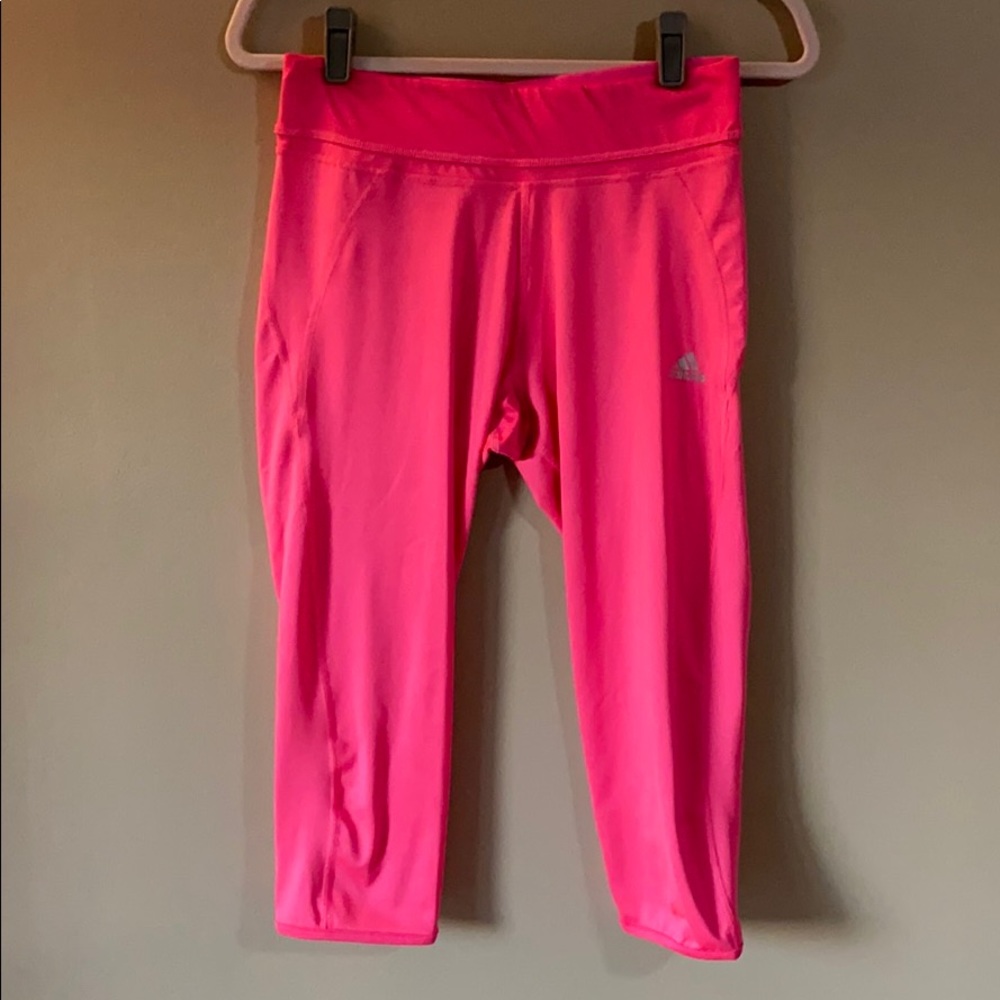 Adidas climalite hot pink Capri